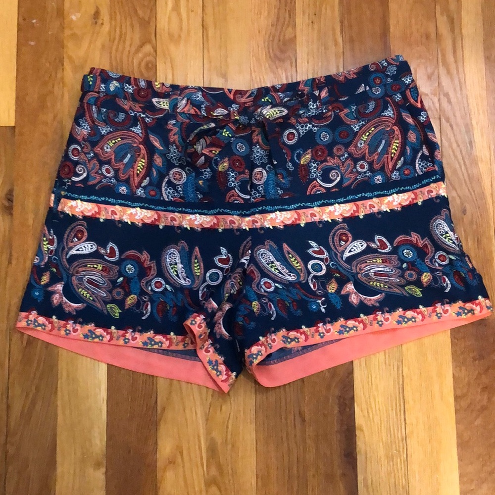 Pattern shorts from the loft